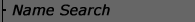 name search